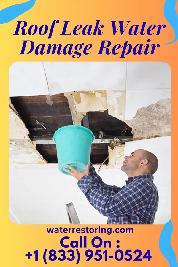 Roof Leak Water Damage Repair in Oakwood, OK